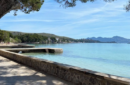 Puerto de Pollensa Casa | Casa Catalina 2A Tres Dormitorios con vistas al mar, Wi-Fi y terraza
