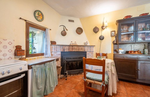 Sencelles Casa | Casa de vacaciones 'Ca'n Brusquer' con vistas a la montaña, piscina privada y Wi-Fi
