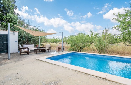 Sencelles Casa | Casa de vacaciones 'Ca'n Brusquer' con vistas a la montaña, piscina privada y Wi-Fi