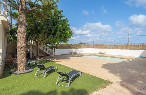 Alcanar Casa | Casa de vacaciones 'Can Manya' con piscina privada, terraza privada y jardín privado