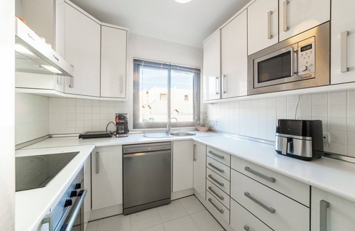 Retamar Casa | Casa de vacaciones "Casa Minuni" con vistas al mar, terraza, balcón, aire acondicionado y Wi-Fi