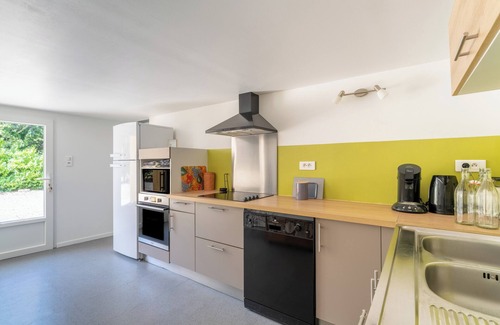 Malaucene Casa | Casa de vacaciones 'Coin De Paradis Au Mont Ventoux' con terraza privada, Wi-Fi y aire acondicionado