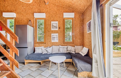Hourtin Casa | Casa de vacaciones 'De Gauche' con terraza privada y jardín privado