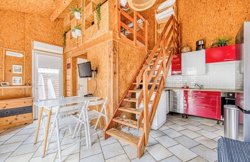Hourtin Casa | Casa de vacaciones 'De Gauche' con terraza privada y jardín privado