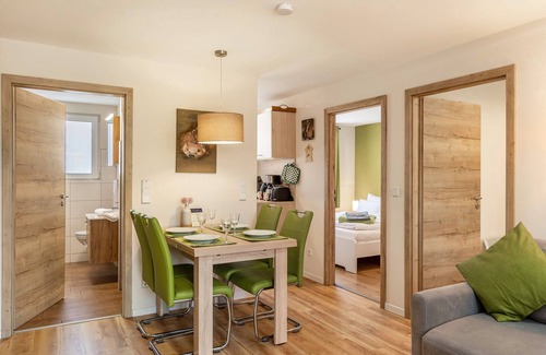 Lochow Casa | Casa de vacaciones 'Ferienhaus Biber' con terraza privada, jardín privado y Wi-Fi