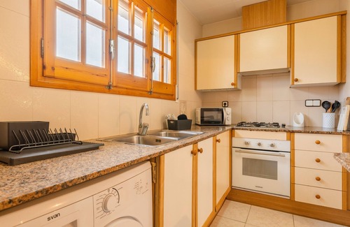 Alcanar Casa | Casa de vacaciones 'Deltabahia' con piscina compartida, Wi-Fi y aire acondicionado