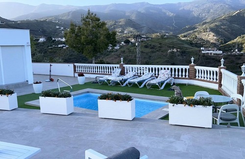 Archez Casa | Casa de vacaciones 'Entre Montañas' con vistas a la montaña, Wi-Fi y aire acondicionado