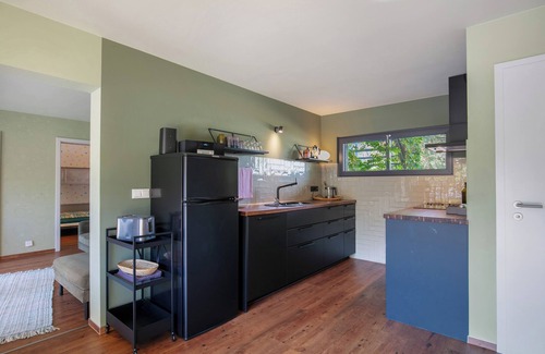 Joachimsthal Casa | Casa de vacaciones 'Ferienhaus Am Grimnitzsee' con terraza privada, jardín privado y Wi-Fi