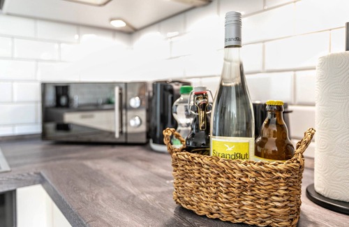 Neuenkirchen Casa | Casa de vacaciones 'Ferienhaus Angela' con terraza privada, jardín privado y Wi-Fi