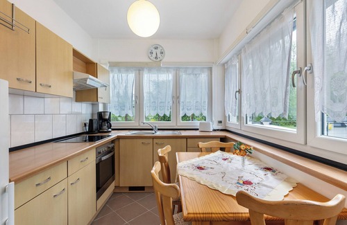 Werder Casa | Casa de vacaciones 'Ferienhaus Günther' con terraza privada y jardín compartido