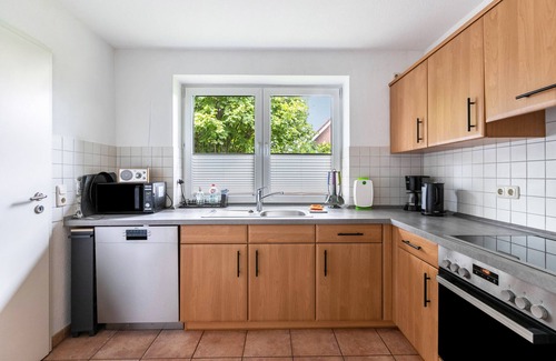 Brunsbuttel Casa | Casa de vacaciones 'Ferienhaus Sprante' con terraza privada, jardín privado y Wi-Fi