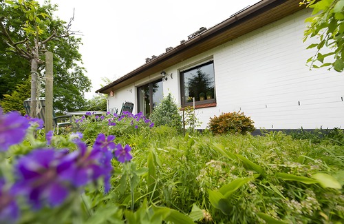 Holte-Spangen Casa | Casa de vacaciones 'Ferienhaus Schober' con terraza privada, jardín y wifi