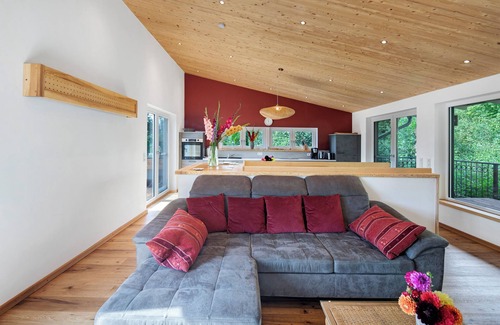 Liebenau Apartamento | Casa de vacaciones "Ferienhaus Das Große Paradies" con sauna, jardín, bañera de hidromasaje y Wi-Fi