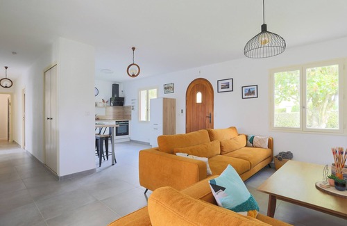 Plestin-les-Greves Casa | Casa de vacaciones 'Maison Familiale Kerriou' con aire acondicionado