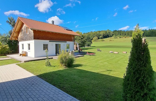 Gemarkung Oberdigisheim Casa | Casa de vacaciones 'Geyerbad' con terraza privada y Wi-Fi