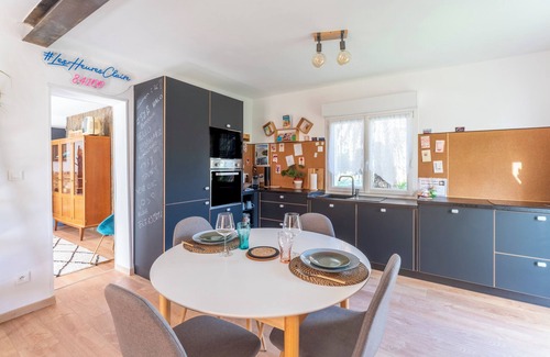 Orange Casa | Casa de vacaciones 'Gîte Au Calme Avec Jacuzzi' con terraza privada y Wi-Fi