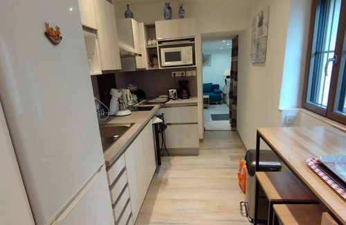 Huille Casa | Casa de vacaciones 'Gîte Bleu Pour 14 Personnes' con terraza privada y Wi-Fi