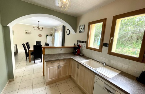 Carlux Casa | Casa de vacaciones 'Gîte La Sarrazine' con piscina privada, terraza privada y Wi-Fi