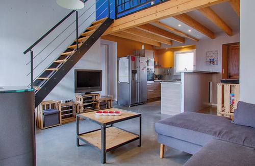 Vercheny Casa | Casa de vacaciones 'Gîte Ludomi' con vistas a la montaña, balcón y Wi-Fi