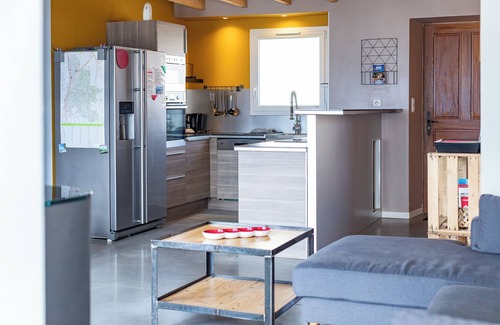 Vercheny Casa | Casa de vacaciones 'Gîte Ludomi' con vistas a la montaña, balcón y Wi-Fi
