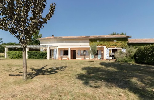 Vignaux Casa | Casa de vacaciones 'Grand Gîte De Gascogne' con piscina privada, terraza compartida y Wi-Fi