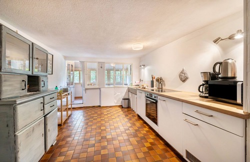 Hohenstein Casa | Casa de vacaciones 'Häusle An Der Hüle' con terraza privada, jardín compartido y Wi-Fi