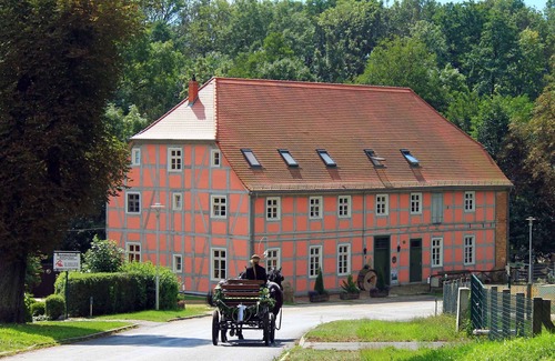 Gollmitz Casa | Casa vacacional en un histórico molino de agua