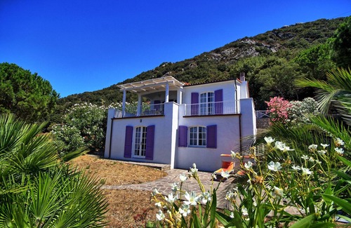 Marciana Casa | Villa de vacaciones Elba en una posición panorámica mágica sobre el mar