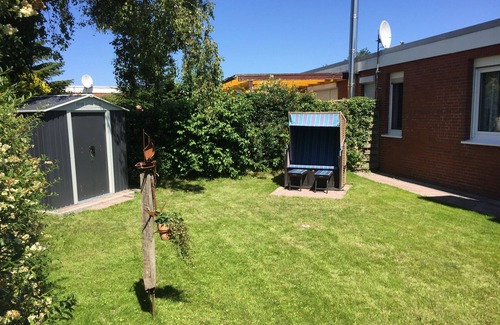 Dornum Casa | Casa de vacaciones 'In Strandnähe' con terraza privada, jardín privado y Wi-Fi