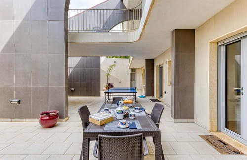 Uggiano la Chiesa Casa | Casa de vacaciones 'Appartamento In Villa' con terraza privada, Wi-Fi y aire acondicionado