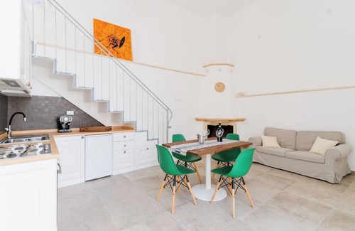 Uggiano la Chiesa Casa | Casa de vacaciones 'Anemoi' con terraza compartida, Wi-Fi y aire acondicionado