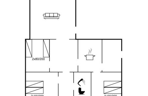 Saltum Casa | Holiday Home Kiersten - 5km from the sea by Interhome