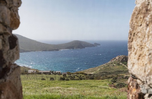 Serifos Casa | Casa de vacaciones 'Koukios Cells Serifos Cycladic Home' con vistas al mar