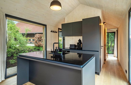 Wangen im Allgaeu Casa | Casa de vacaciones 'Lachen' con terraza privada, jardín privado y Wi-Fi
