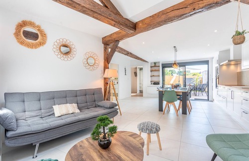Beauvoir-sur-Mer Casa | Casa de vacaciones 'La Goisette' con terraza privada, jardín privado y Wi-Fi