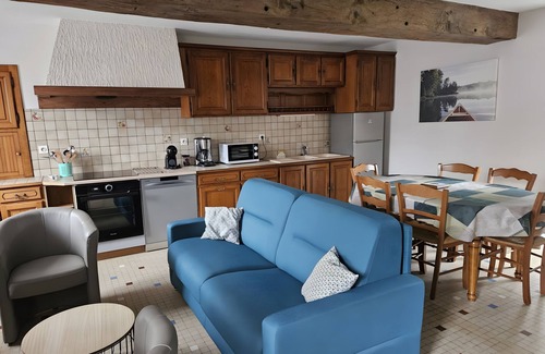 Les Herbiers Casa | Casa de vacaciones 'La Marguerite À La Campagne' con terraza privada, jardín privado y Wi-Fi