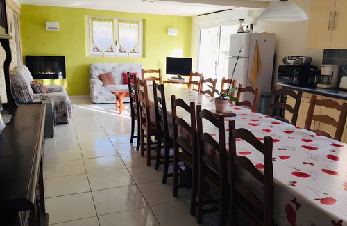 Creysse Casa | Gîte la Rivière accesible PMR con piscina privada, junto al río Dordoña