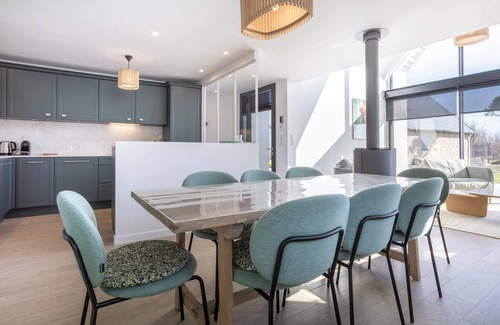 Penmarch Casa | Casa de vacaciones 'Lande - 180m De La Plage' con terraza privada, jardín privado y Wi-Fi