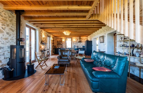 Bazas Casa | Casa de vacaciones 'Le Basque' con piscina compartida, terraza privada y Wi-Fi
