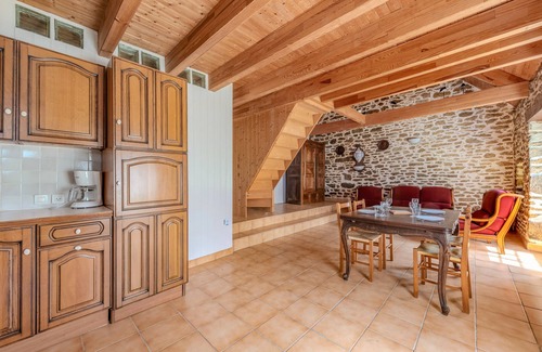 Porspoder Casa | Casa de vacaciones 'Le Gîte Rose 4' con terraza privada y jardín compartido