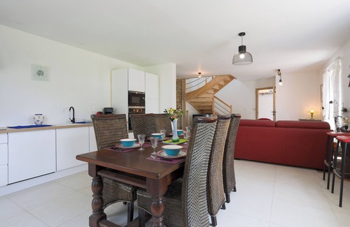 Paimpol Casa | Casa de vacaciones 'Les Bernaches Du Lédano -proche Mer' con vistas al mar, terraza privada y Wi-Fi