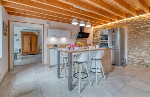 Caraman Casa | Casa de vacaciones 'Les Echaunes' con terraza privada, Wi-Fi y aire acondicionado