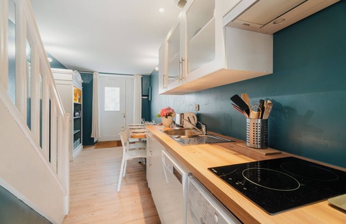 Cancale Casa | Casa de vacaciones 'Les Mouettes Cancale' con terraza privada y Wi-Fi