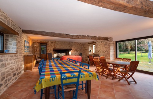 Noyal-Muzillac Casa | Casa de vacaciones 'Longère 200 m²' con terraza privada, jardín privado y Wi-Fi