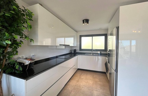 Nerja Casa | Casa de vacaciones 'Luxe Woning, Fuente Del Baden' con vistas al mar y aire acondicionado