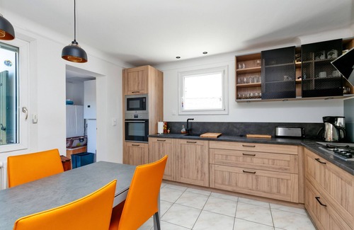 Guerande Casa | Casa de vacaciones 'Maison De Charme' con terraza privada, Wi-Fi y aire acondicionado