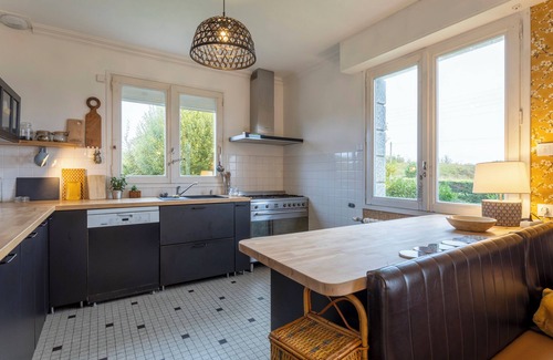 Tregunc Casa | Casa de vacaciones 'Maison Valérie' con jardín privado y Wi-Fi