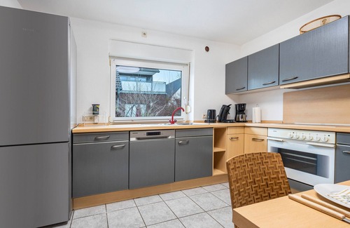 Mittelfeld Casa | Casa de vacaciones 'Messenahes Ferienhaus Hannover' con terraza privada y Wi-Fi