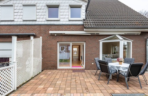 Mittelfeld Casa | Casa de vacaciones 'Messenahes Ferienhaus Hannover' con terraza privada y Wi-Fi