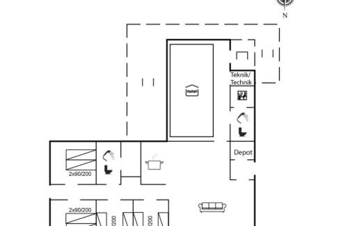 Klegod Strand Casa | Holiday Home Mogens - from the sea by Interhome